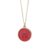 Spider Raised Intaglio Pendant