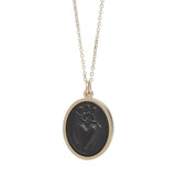 Sacred Heart Raised Intaglio Pendant