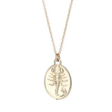 Solid Gold Zodiac Pendants