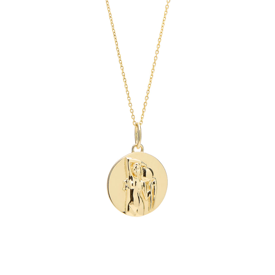 14k Solid Gold Mini Zodiac Pendants