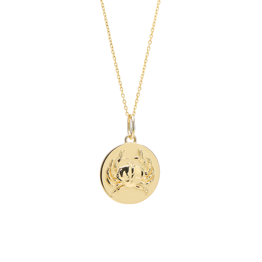 14k Solid Gold Mini Zodiac Pendants