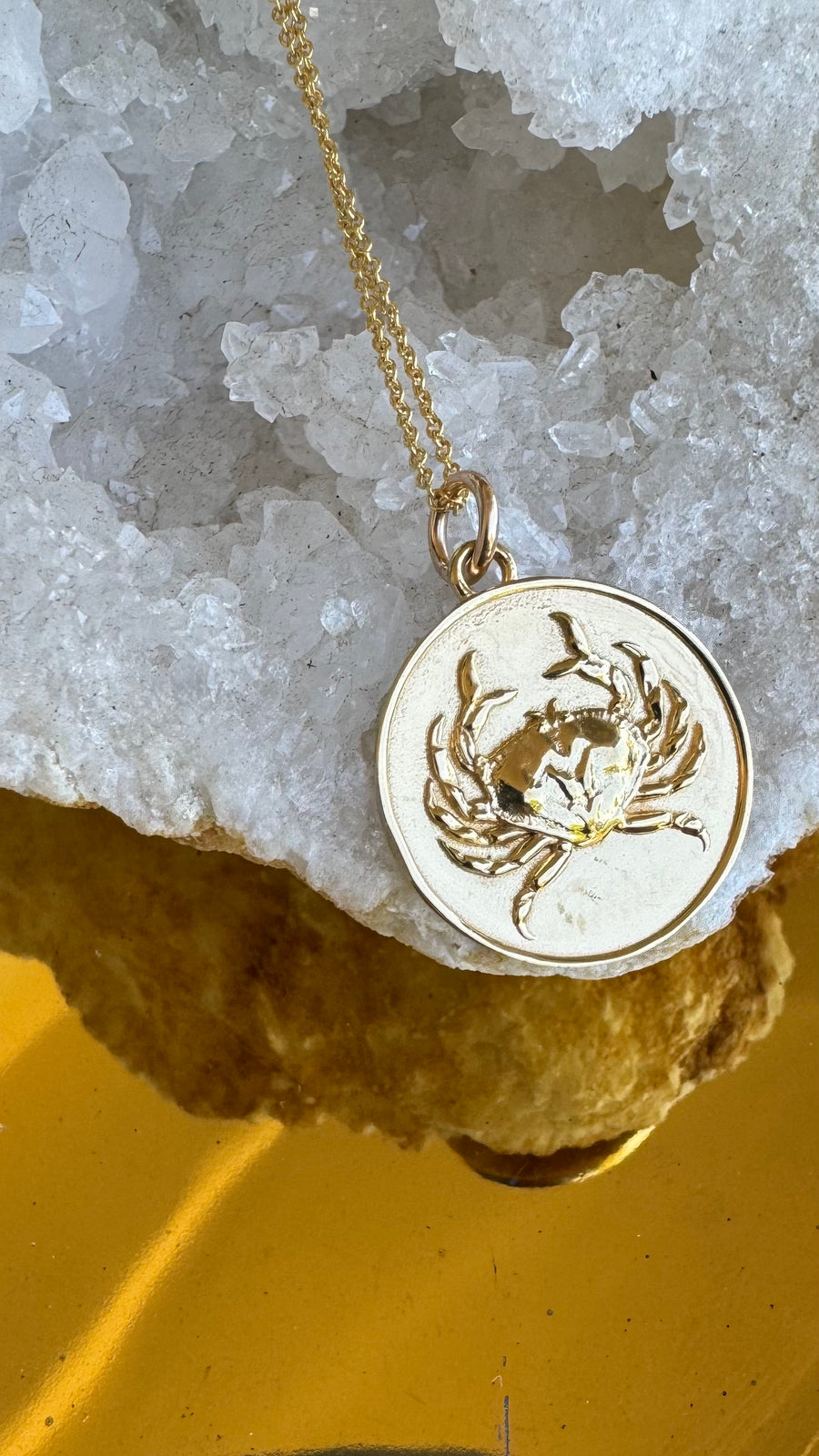 GOLD ZODIAC MEDALLIONS