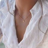 14k Itty Bitty Horseshoe Pendant