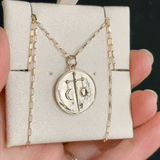 Gold Zodiac Medallions
