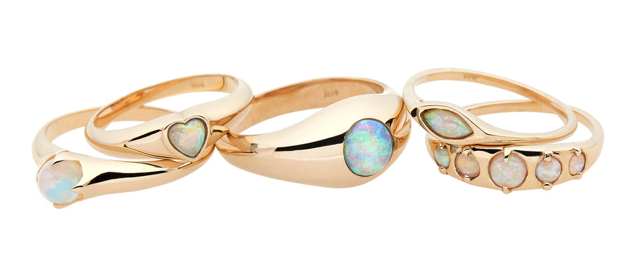 Opal Bijou Dome Ring