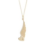 Pavé Untethered Heart Pendant