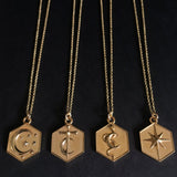 Northern Star Hexagon Pendant