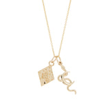 Snake Moon Necklace