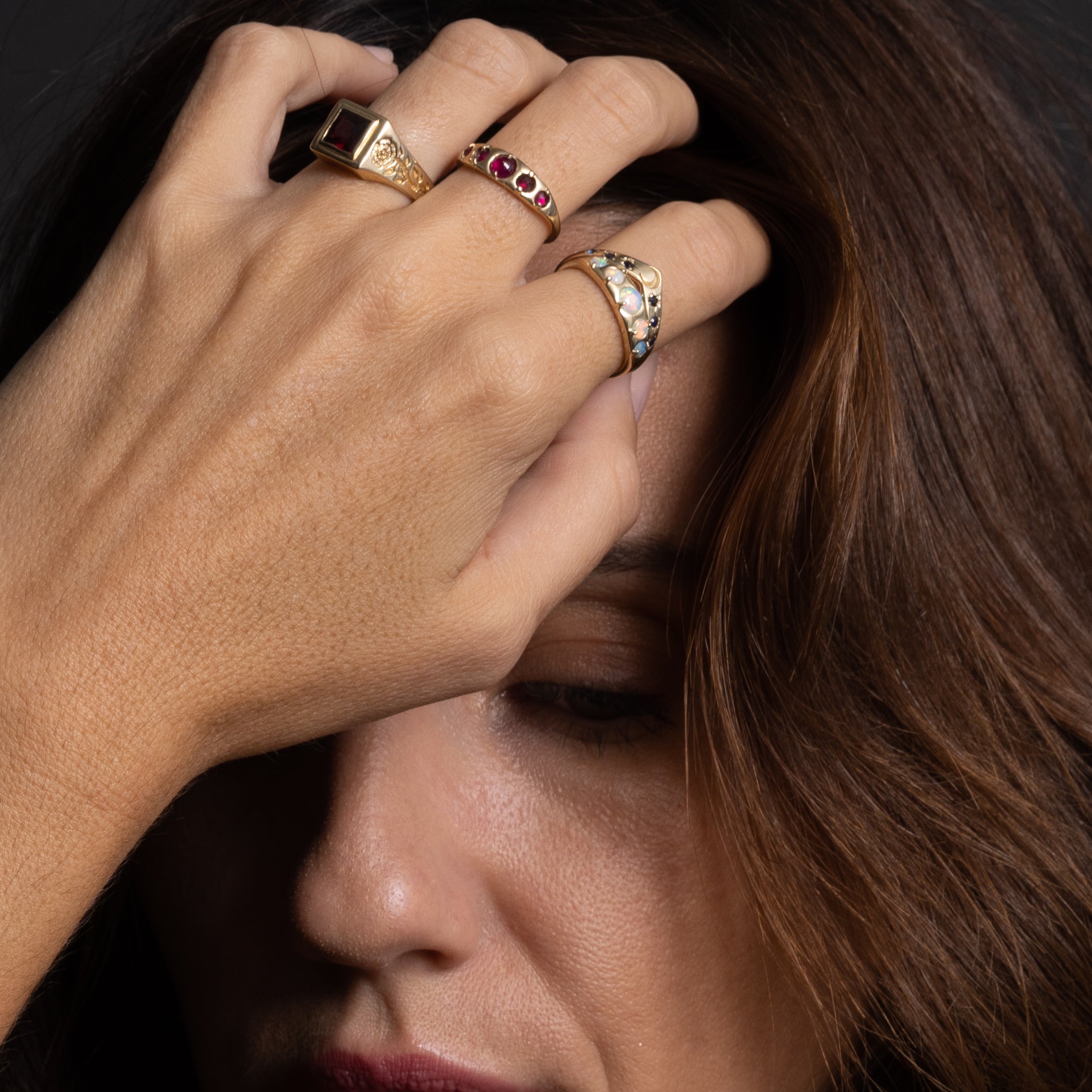 Moonlit Night Ring