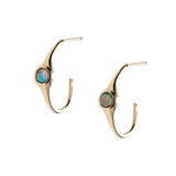 Opal Mini Hoops
