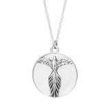 Silver & Plated Phoenix Medallion