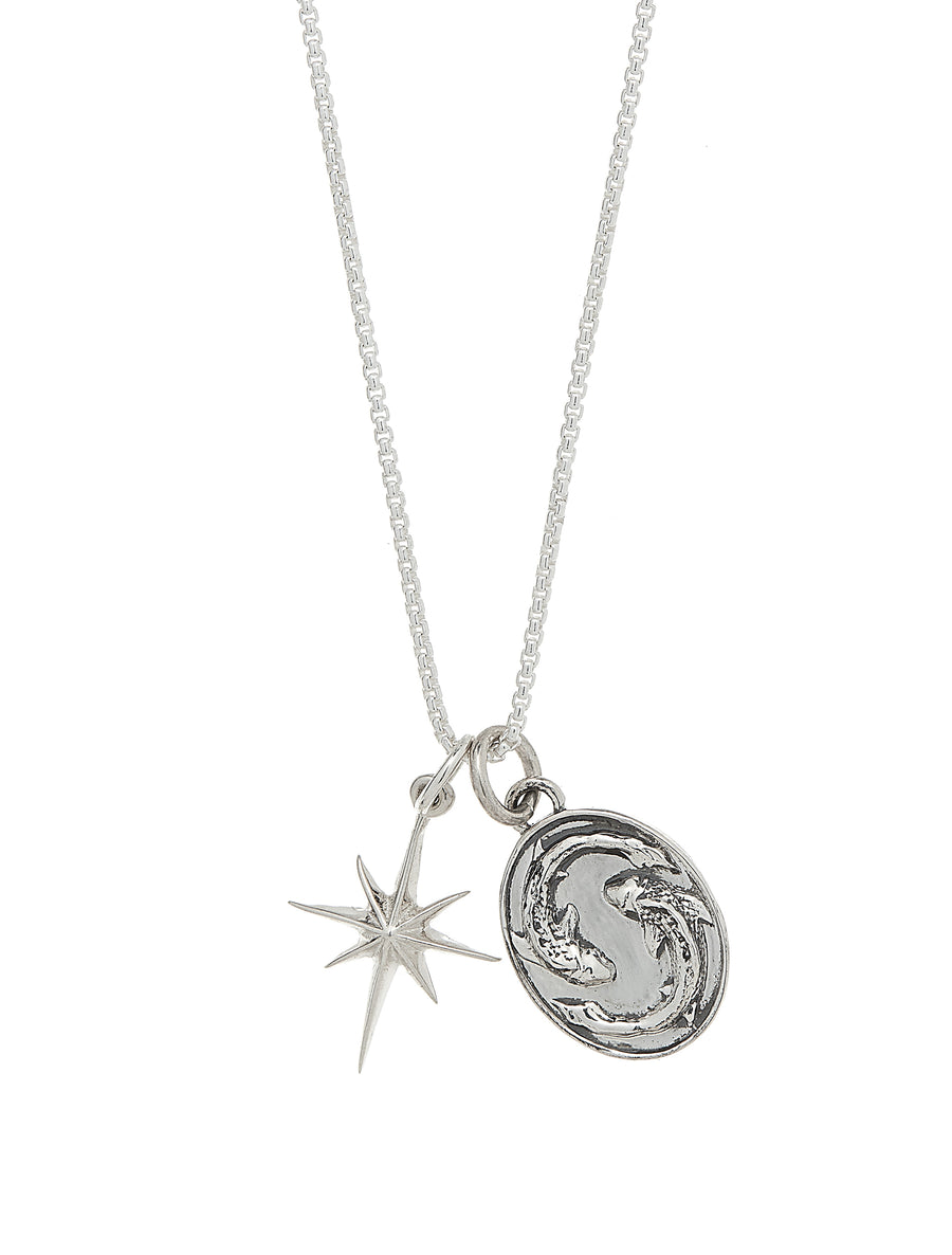 Star Sign Zodiac Charm Necklace