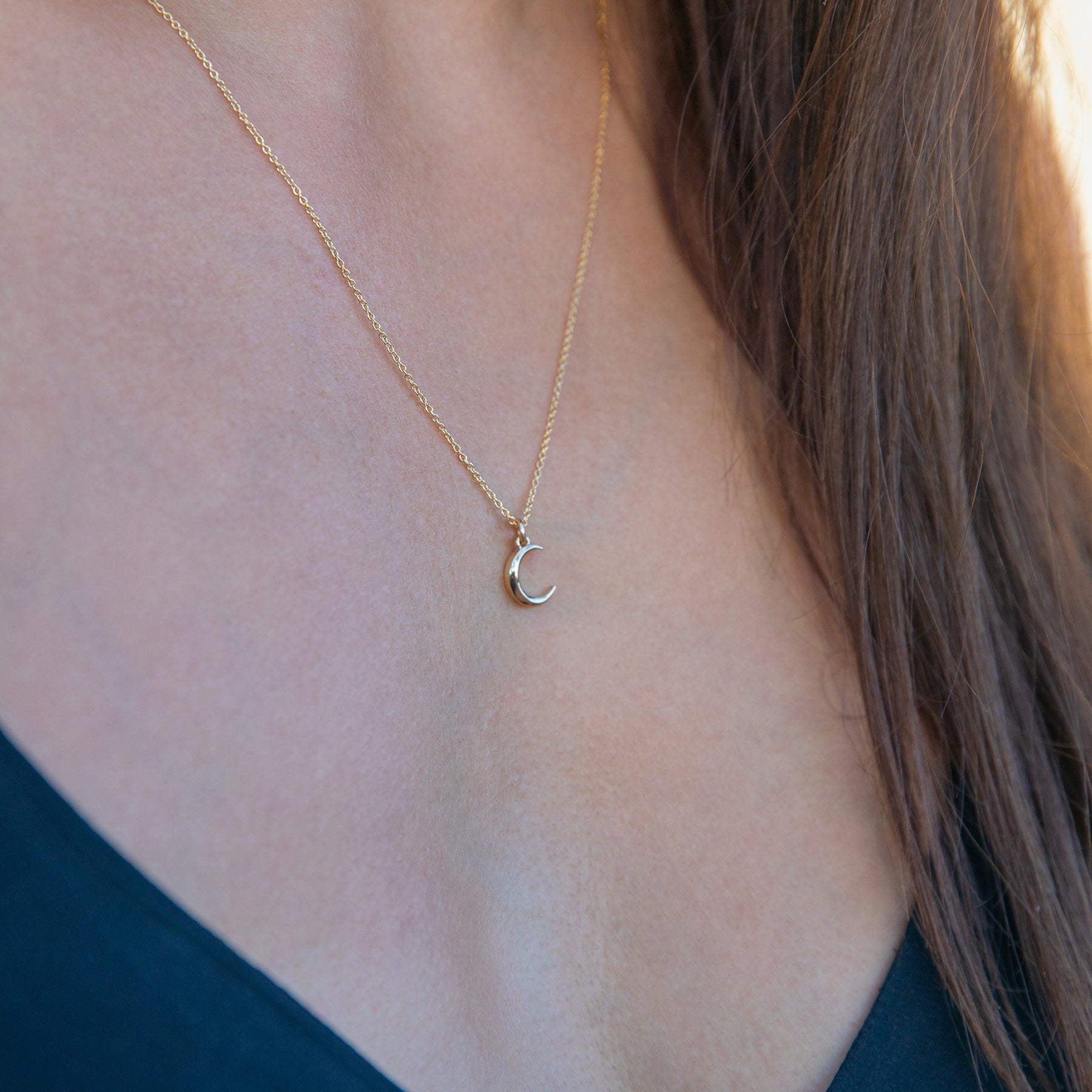 Crescent Moon Pendant
