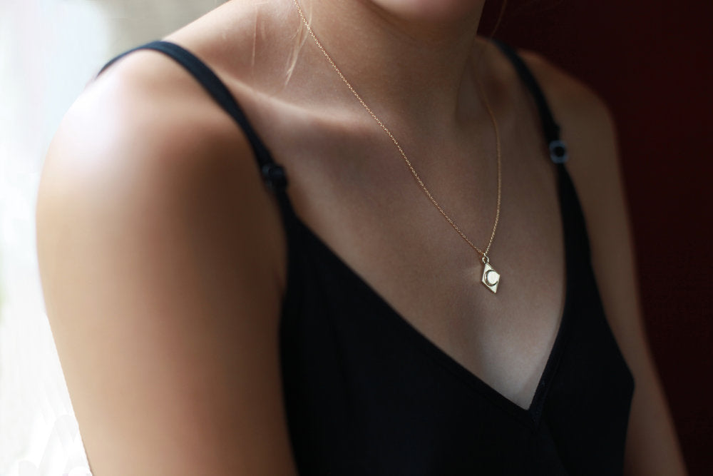 Crescent Moon Pendant