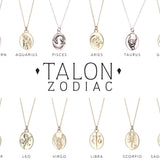 Silver & Gold-Plated Zodiac Pendants