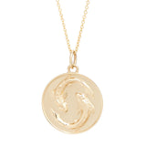Gold Zodiac Medallions